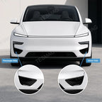 Front Bumper Fog Light Area Accent Trim Cover for Tesla Model Y Juniper Premium / Model YL