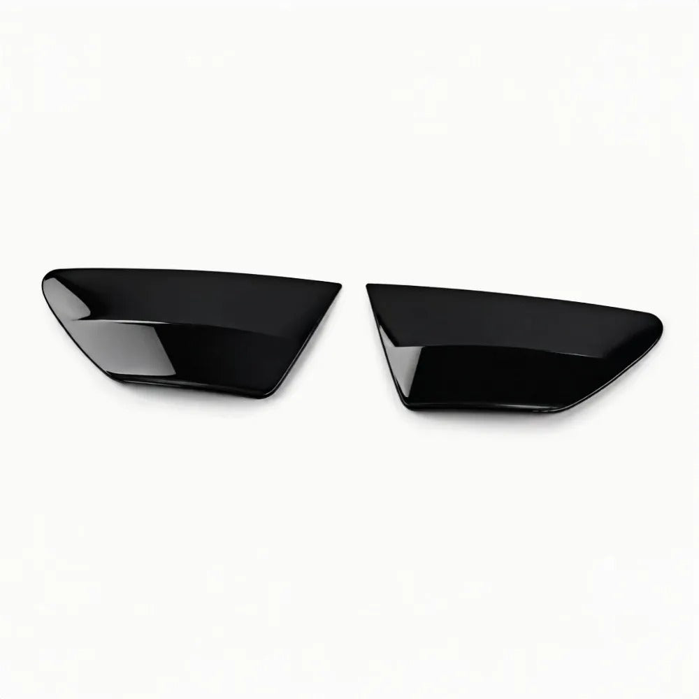 Front Bumper Fog Light Area Accent Trim Cover for Tesla Model Y Juniper Premium / Model YL Model YL 2026+ Gloss Black