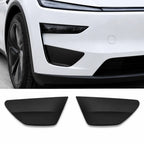 Front Bumper Fog Light Area Accent Trim Cover for Tesla Model Y Juniper Premium / Model YL Model Y Juniper Premium 2025+ Matte Black
