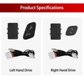Front Seat Adjustment Passenger Remote Control for Tesla Model 3/Y Model Y（2020-2025.02） Right Hand Drive(RHD)