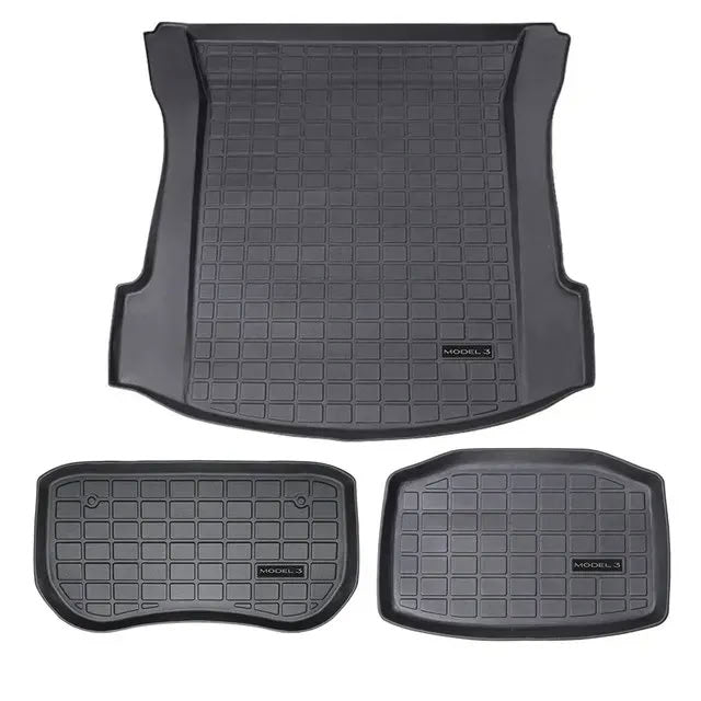 Frunk and Trunk Mats for Tesla Model 3/Y (2019 - 2023)