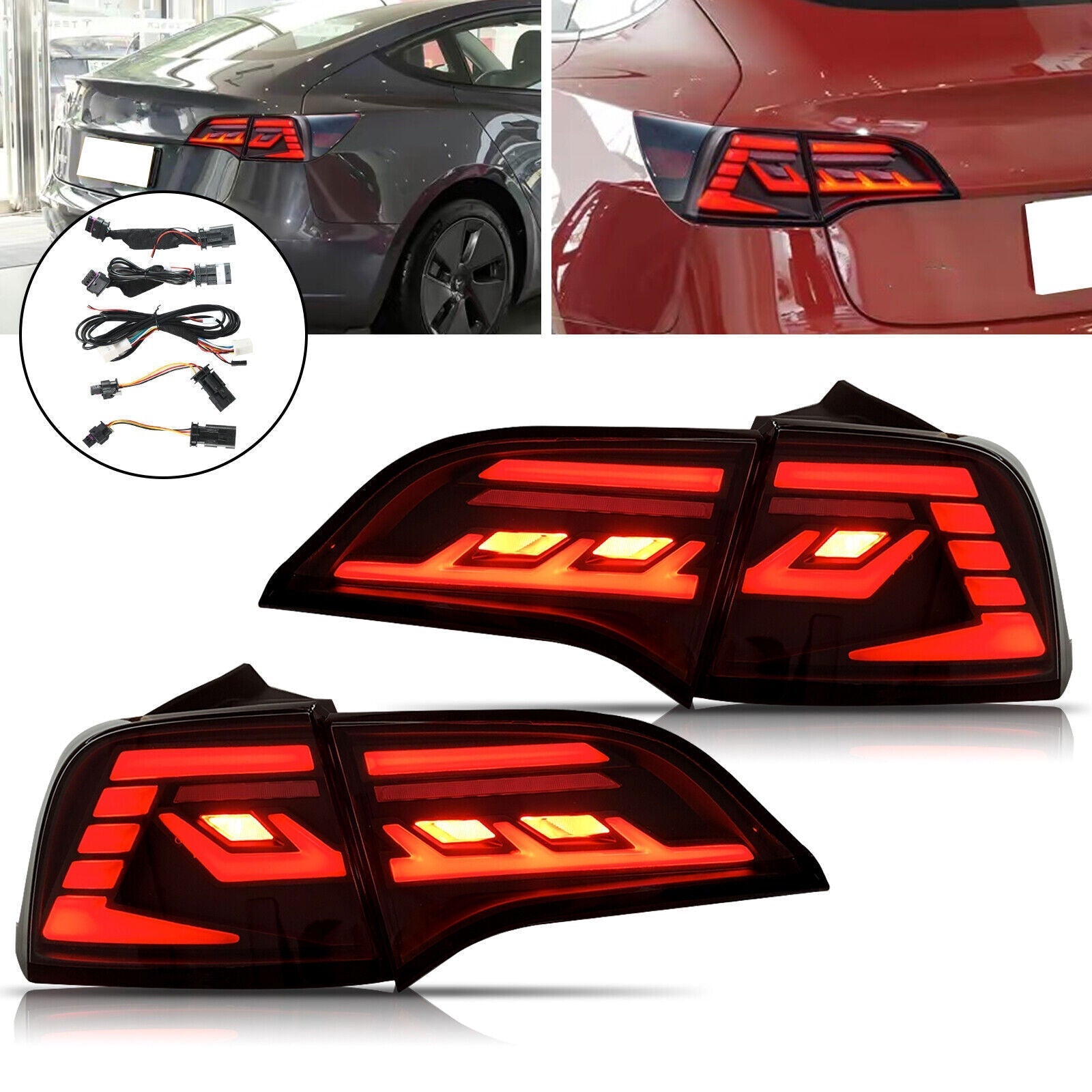 Full LED Tail Light for Tesla Model 3/Y