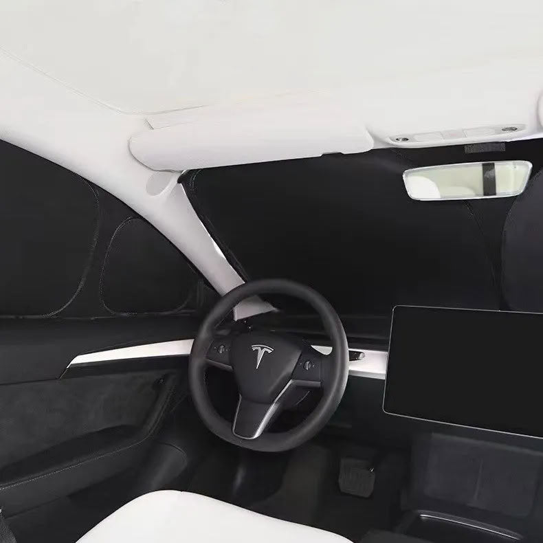 Full Set of 8 Side Window Sunshades for Tesla Model 3/Y