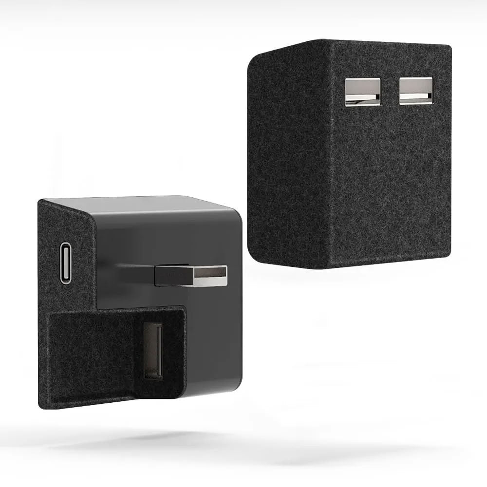 Glovebox USB Hub for Tesla Model Y / Model 3 Highland – Multi-Port ABS Flocking Dock