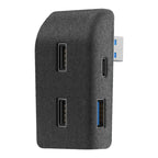 Glovebox USB Hub for Tesla Model Y / Model 3 Highland – Multi-Port ABS Flocking Dock