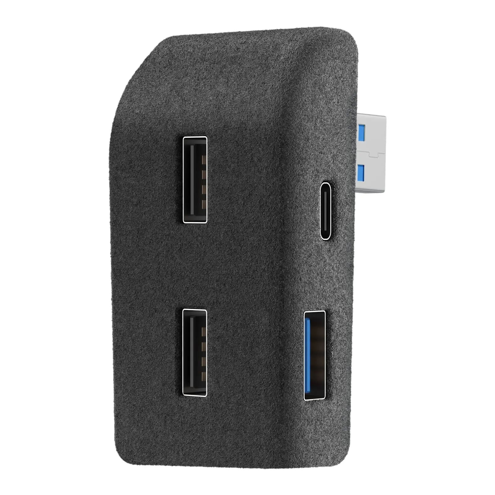Glovebox USB Hub for Tesla Model Y / Model 3 Highland – Multi-Port ABS Flocking Dock