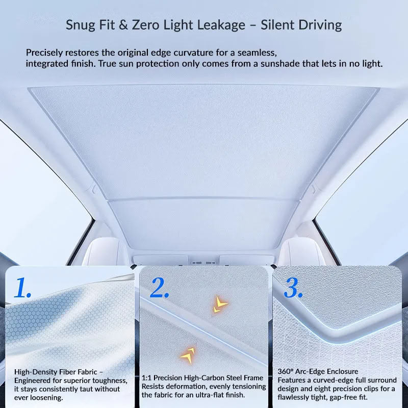 Graphene Sunshade for Tesla Model 3/Y