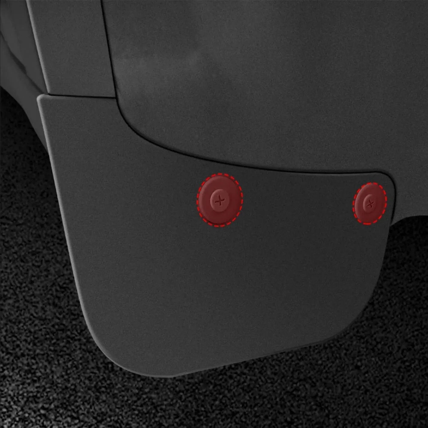 Hidden Form Mudflaps Kit for Tesla Model 3 / Y (4PCS)