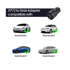J1772 to Tesla Charger Adapter | 250V | 60A - Teskay
