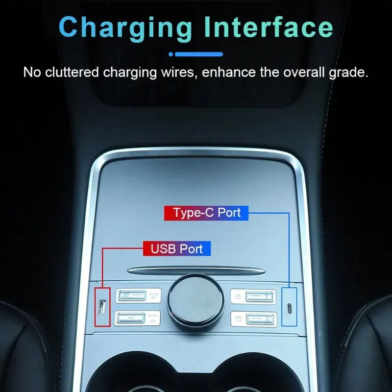 LCD Knob Docking Station for Tesla Model 3（2021-Present）/ Y（2020-Present）