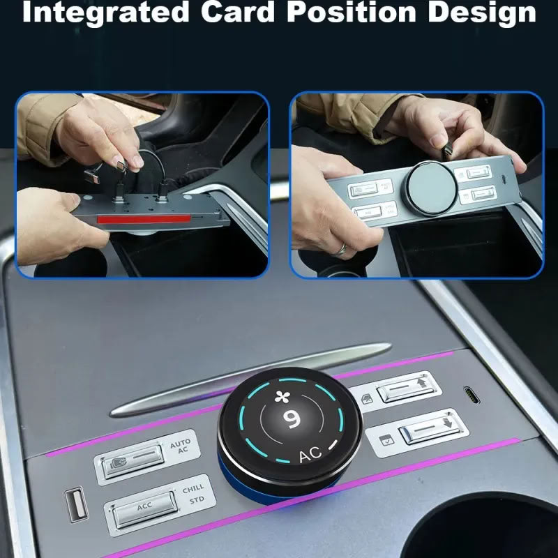 LCD Knob Docking Station for Tesla Model 3（2021-Present）/ Y（2020-Present）