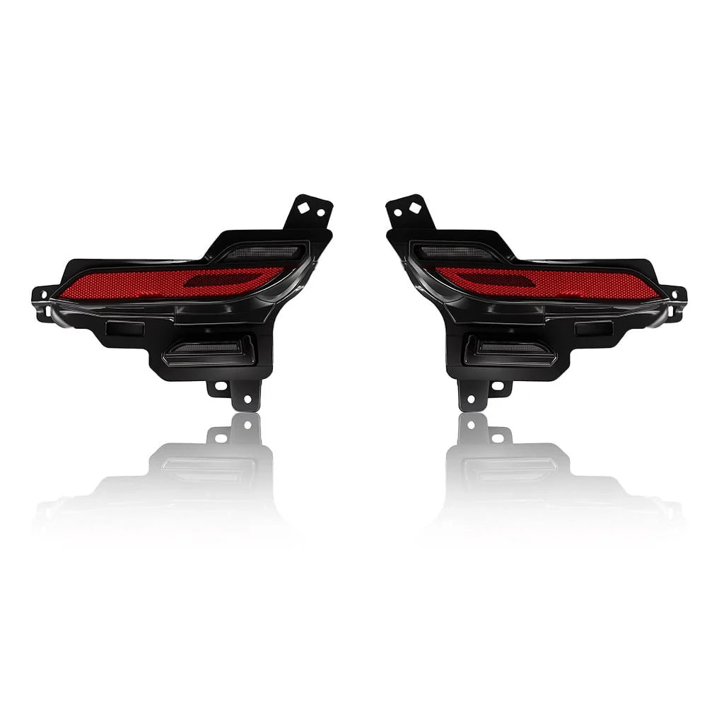 LED Rear Bumper Reflector Lights for Model Y Juniper Left & Right