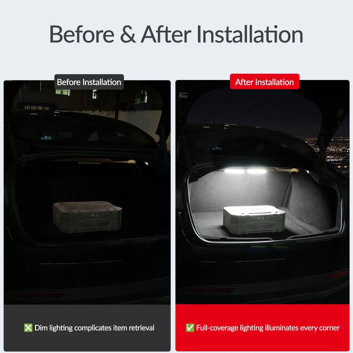 LED Trunk Light Bar for Model 3 / Model 3 Highland
