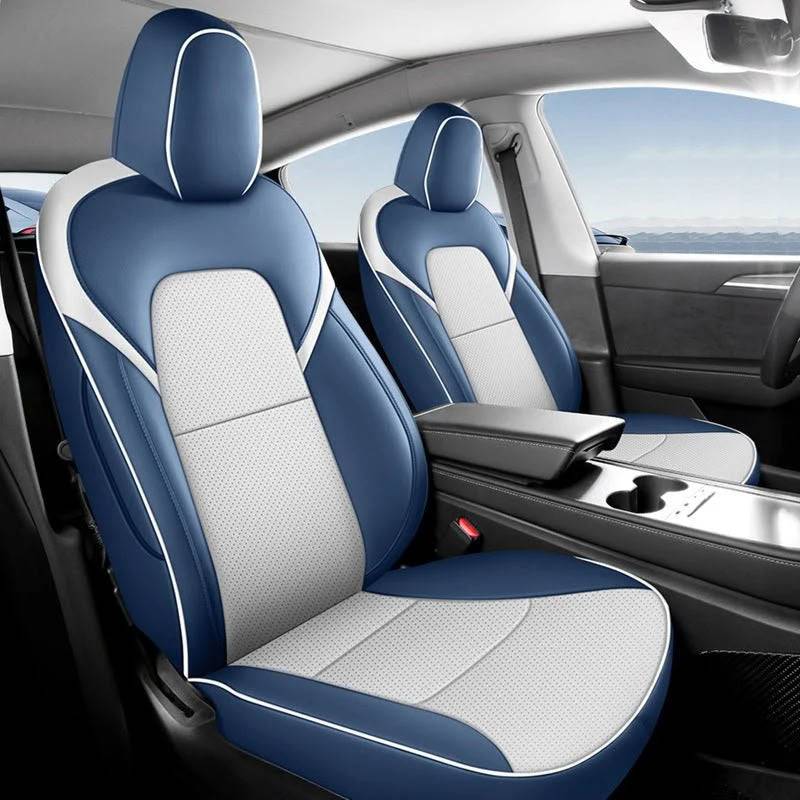 Leather Seat Covers for Tesla Model 3/Y - Teskay