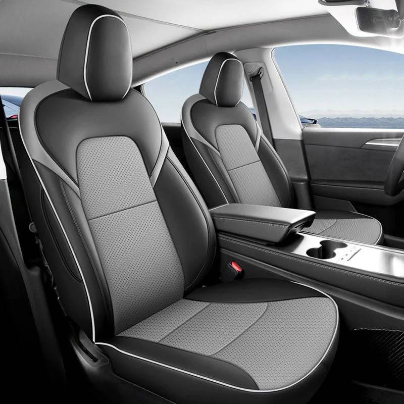 Leather Seat Covers for Tesla Model 3/Y - Teskay