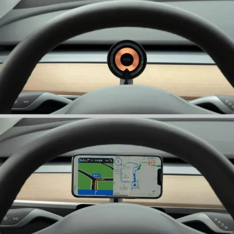Magnetic Phone Charger Holder for Tesla Model 3/Y