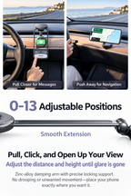Magnetic Vacuum Car Phone Mount – Strong Suction & 360° Rotation-Teskay