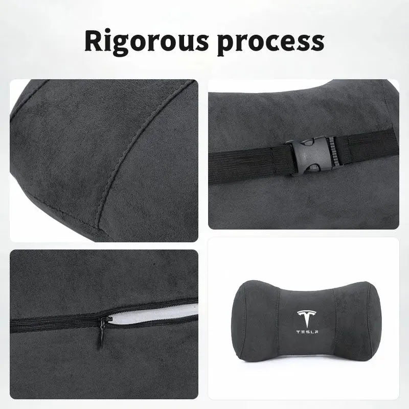 Memory Foam Headrest Pillow for Tesla Model S/3/X/Y