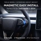 Tesla Model 3 Highland & Model Y Juniper /Model YL Ergonomic Steering Wheel Balance Ring