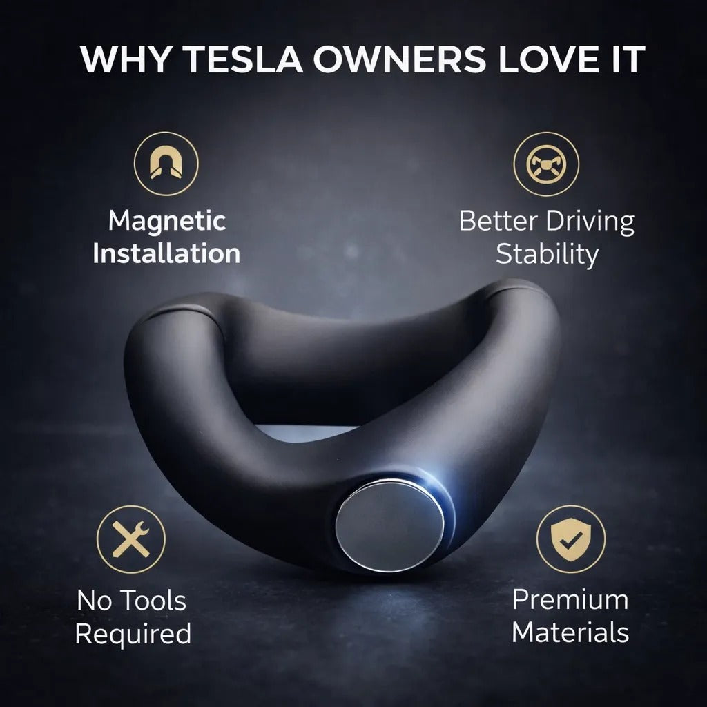 Tesla Model 3 Highland & Model Y Juniper /Model YL Ergonomic Steering Wheel Balance Ring