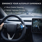 Tesla Model 3 Highland & Model Y Juniper /Model YL Ergonomic Steering Wheel Balance Ring
