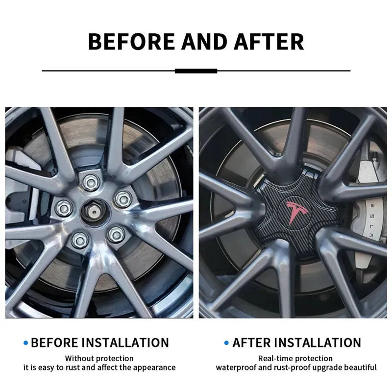 Model 3 (2019-2023.10) Aero Wheel Cap Kit