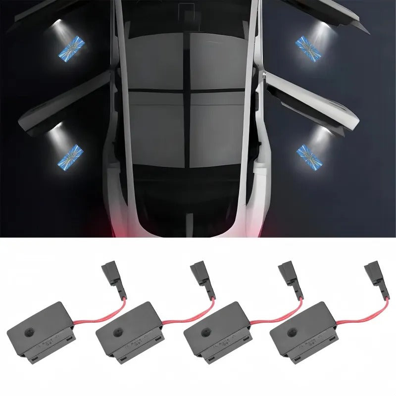 LED Door Projector Lights for Tesla Model 3/Y