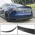 Model S (2014-2019) Type R Spoiler - Genuine Molded Carbon Fiber
