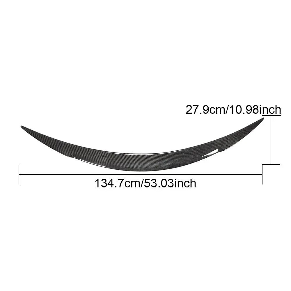 Model S (2014-2019) Type R Spoiler - Genuine Molded Carbon Fiber