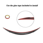 Model S (2014-2019) Type R Spoiler - Genuine Molded Carbon Fiber