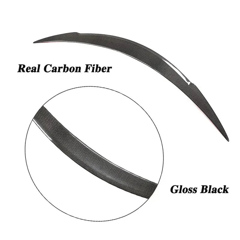 Model S (2014-2019) Type R Spoiler - Genuine Molded Carbon Fiber