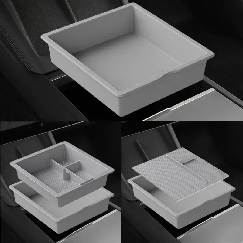 Center Console Silicone Storage Box for Model 3 Highland/Model Y Juniper