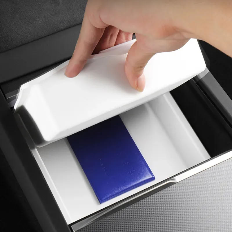 Center Console Silicone Storage Box for Model 3 Highland/Model Y Juniper