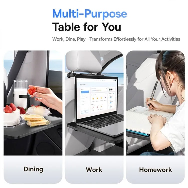 Multi-function Backseat Table Tray for Tesla Model 3/Y