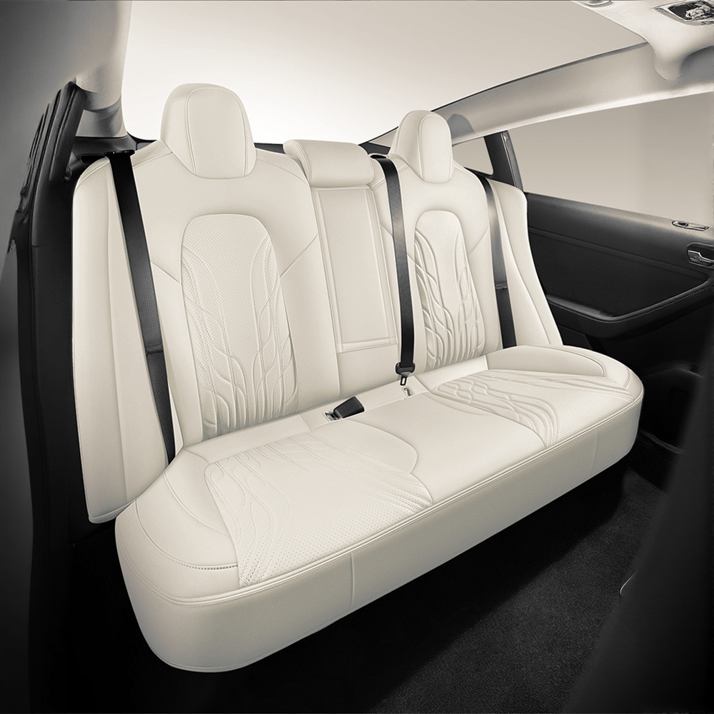 Nappa Leather Seat Covers for Model 3 Highland & Model Y Juniper - Teskay