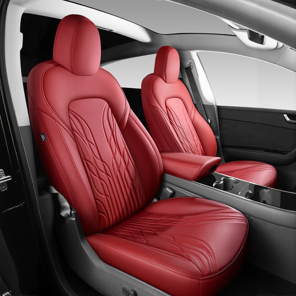 Nappa Leather Seat Covers for Model 3 Highland & Model Y Juniper - Teskay