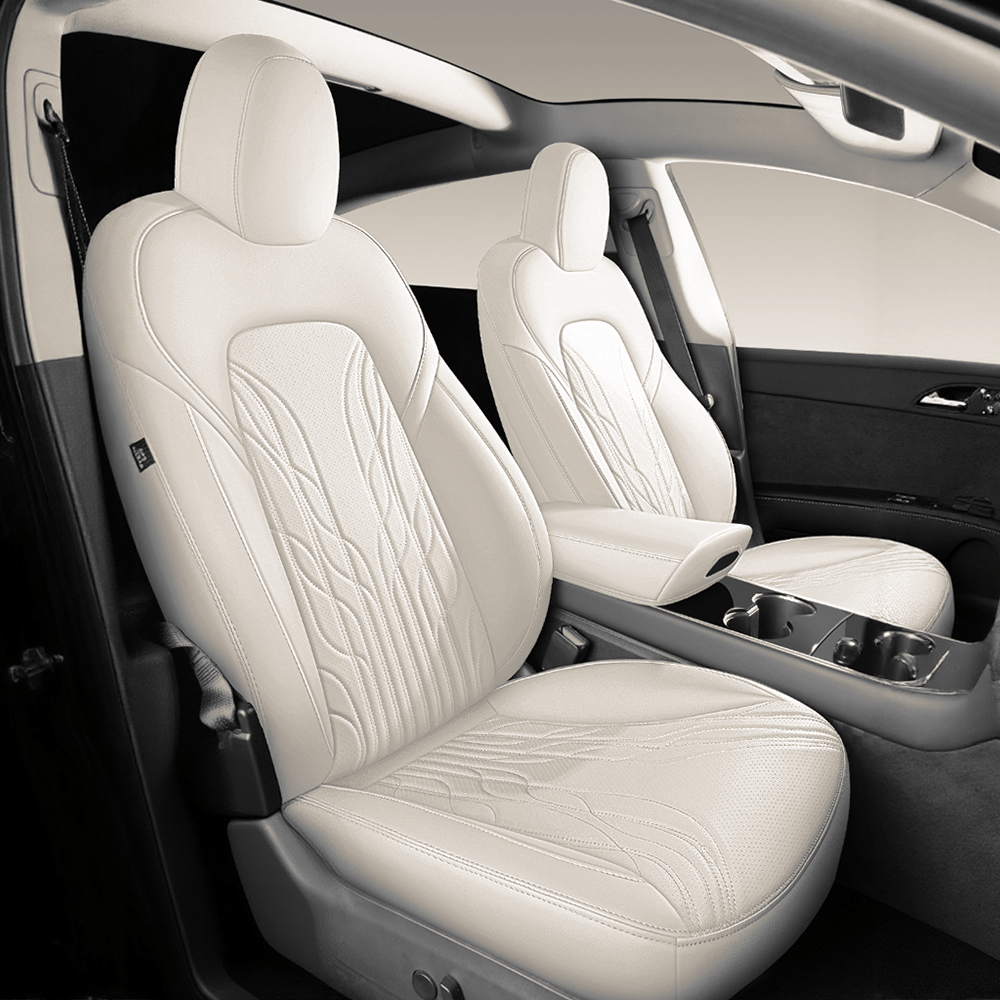 Nappa Leather Seat Covers for Model 3 Highland & Model Y Juniper - Teskay