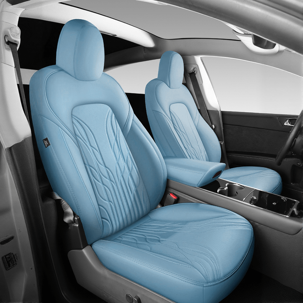 Nappa Leather Seat Covers for Model 3 Highland & Model Y Juniper - Teskay