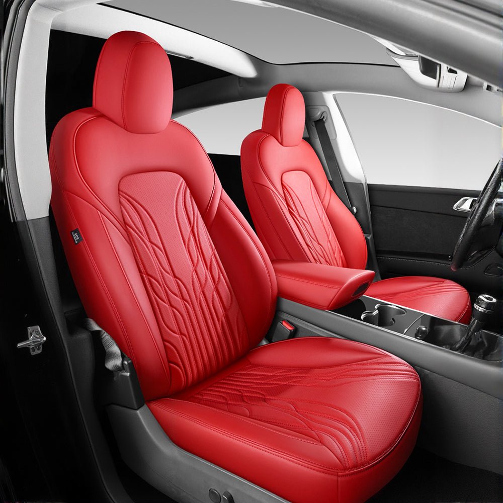 Nappa Leather Seat Covers for Model 3 Highland & Model Y Juniper - Teskay