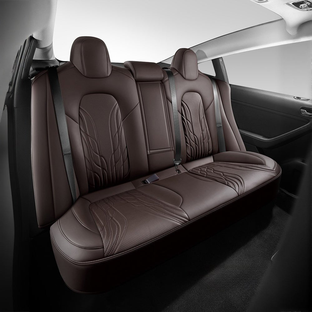 Nappa Leather Seat Covers for Model 3 Highland & Model Y Juniper - Teskay