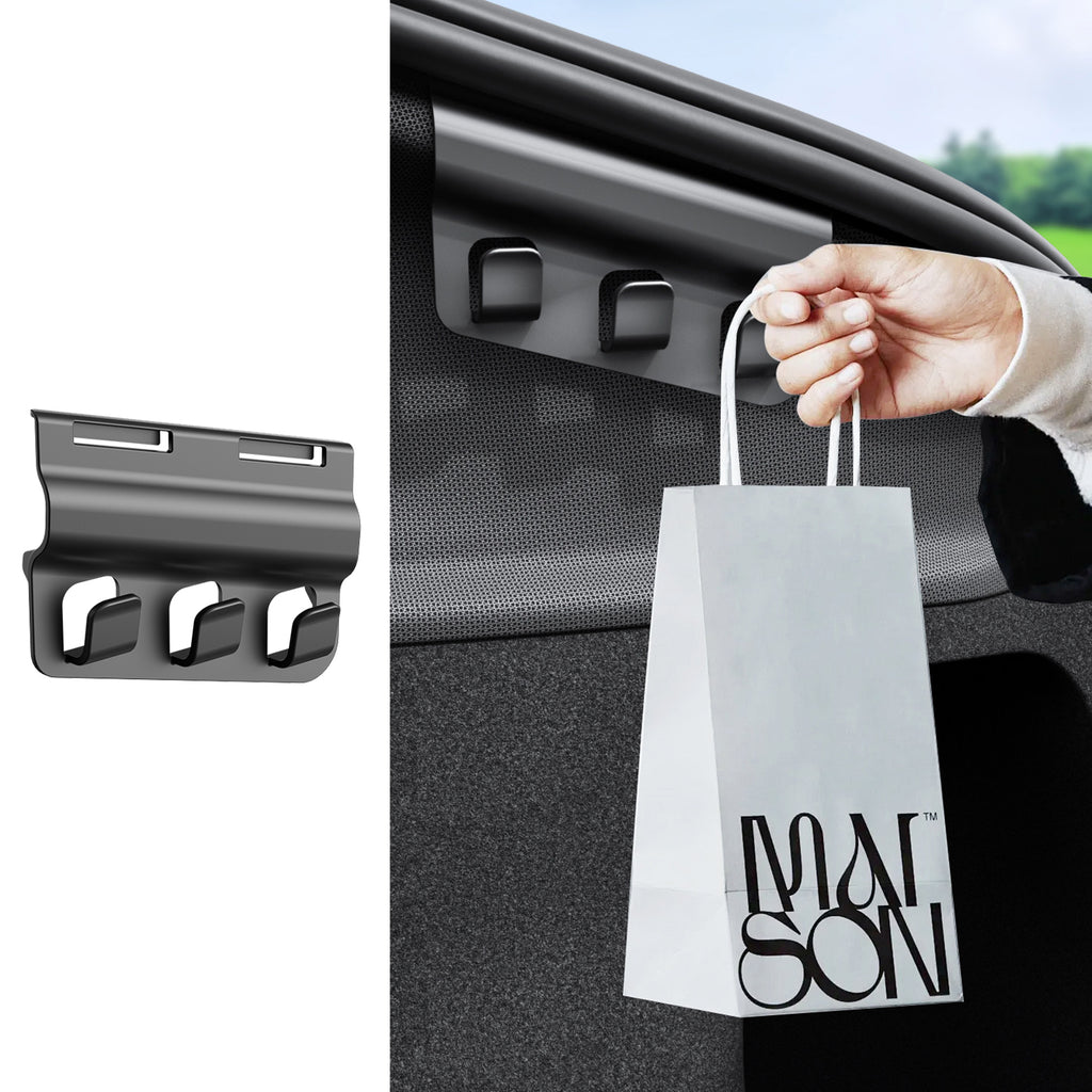 Side Trunk Organizer Cargo Hook for Tesla Model Y