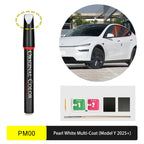 Tesla Touch Up Paint | Easy Paint Repair Kit for Tesla Model 3/Y/X/S Pearl White Multi-Coat (PM00)