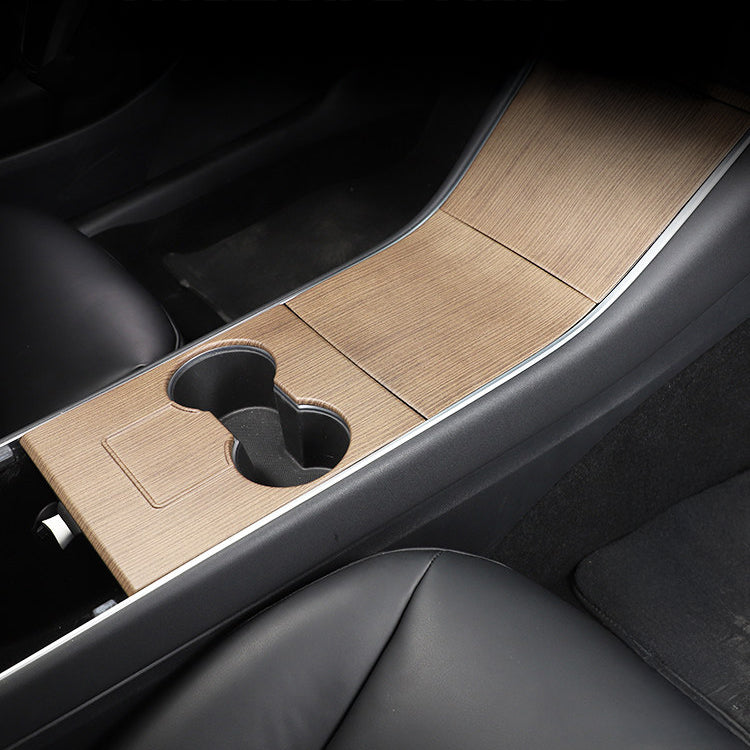Pear Wood Grain Interior Protective Cover for Tesla Model 3/Y