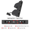 USB Hub with Built-in Apple Watch Wireless Charger for Tesla Model 3 Highland & Model Y Juniper Model 3 Highland Model Y Juniper Lightning 30w + Type-C 36w