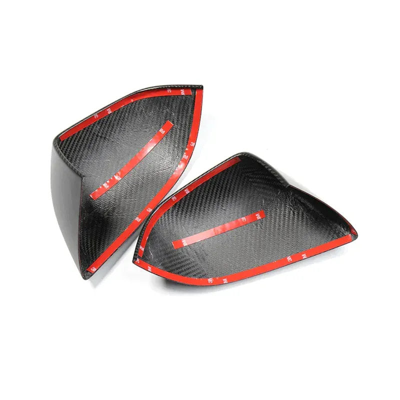 Precision Carbon Fiber Side Mirror Caps for Tesla Model S (1 Pair)