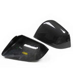 Precision Carbon Fiber Side Mirror Caps for Tesla Model S (1 Pair)