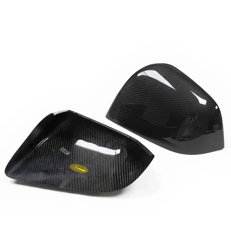 Precision Carbon Fiber Side Mirror Caps for Tesla Model S (1 Pair)