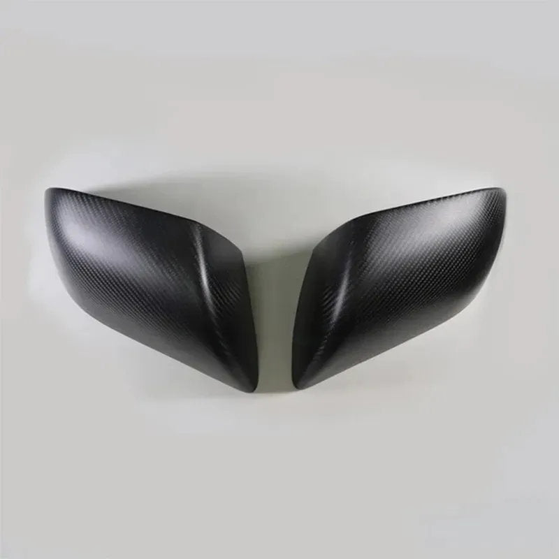 Real Carbon Fiber Rearview Mirror Covers for Tesla Model 3 (Set of 2) – Non-Replacement Style