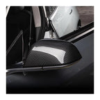 Real Carbon Fiber Rearview Mirror Covers for Tesla Model 3 (Set of 2) – Non-Replacement Style
