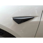 Real Carbon Fiber Side Camera Cover for Tesla Model 3 Highland
